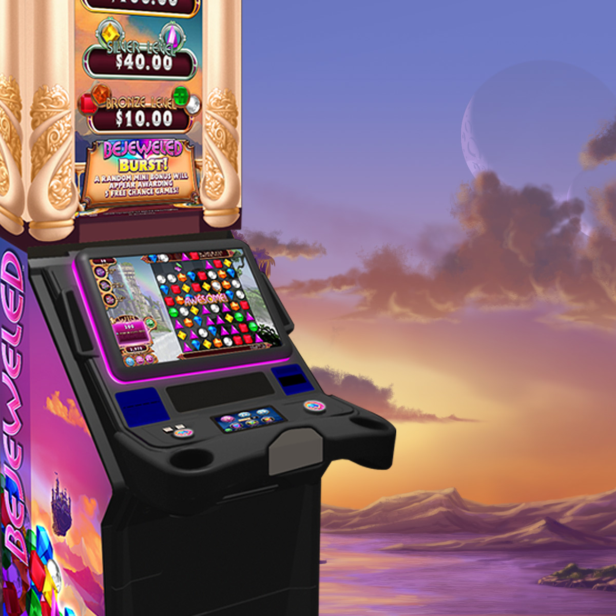Time Square Casino Bejeweled slot game