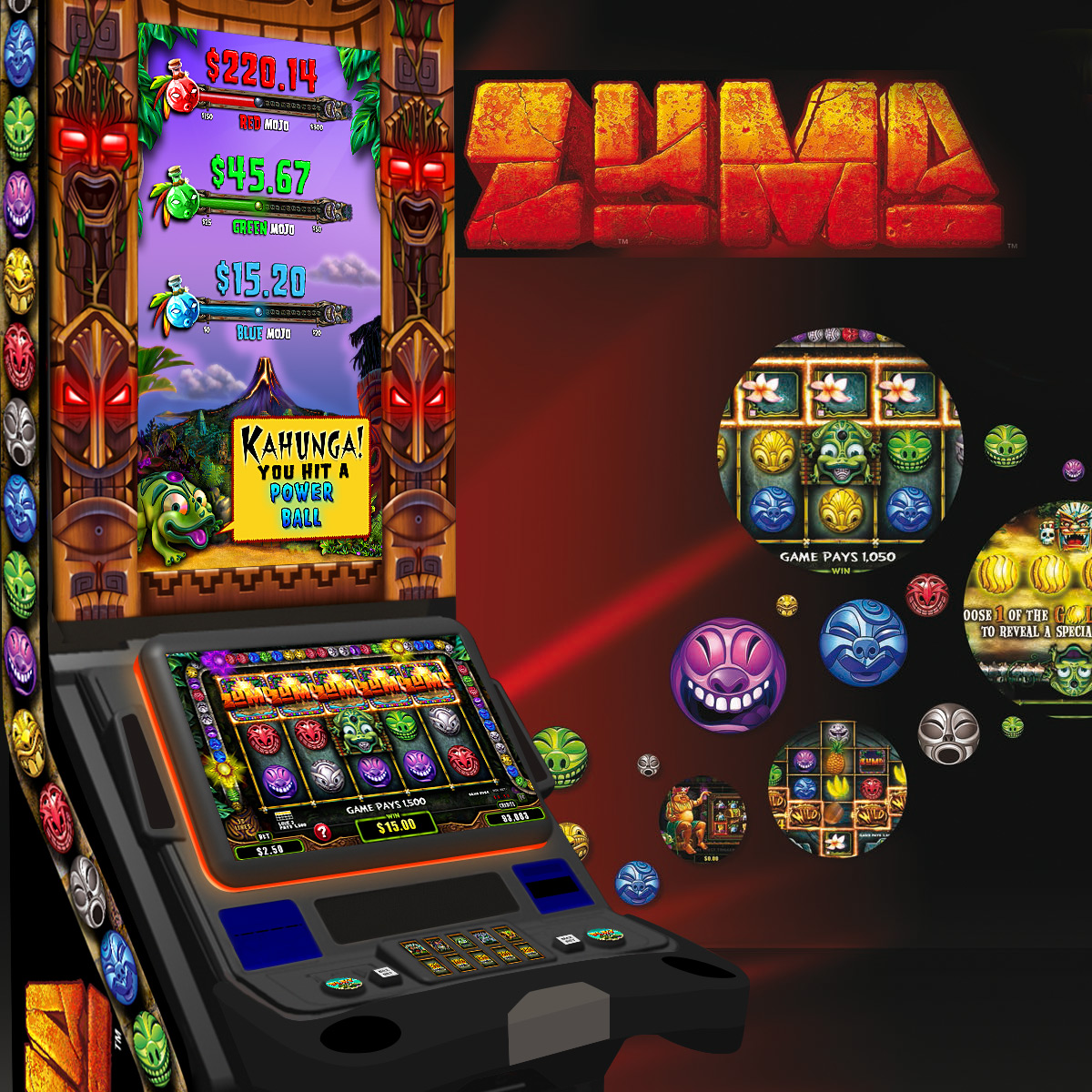 Time Square Casino Zuma slot machine